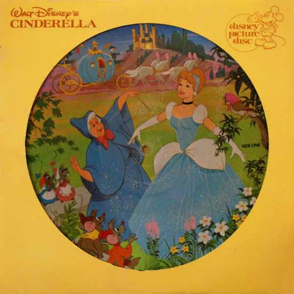 Various : Walt Disney's Cinderella (Original Motion Picture Soundtrack) (LP, Pic)