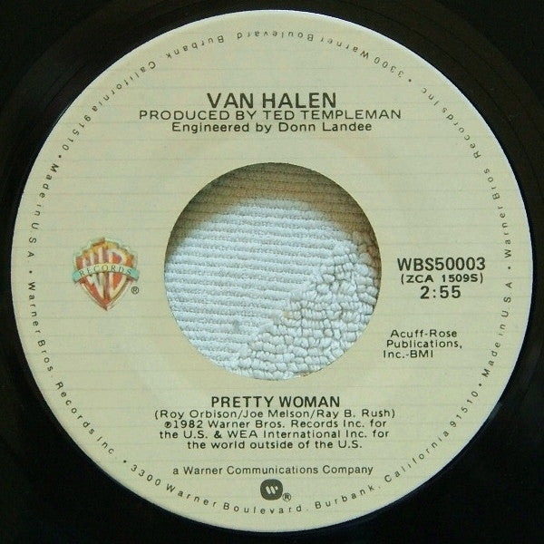 Van Halen : Pretty Woman (7", Single, Spe)