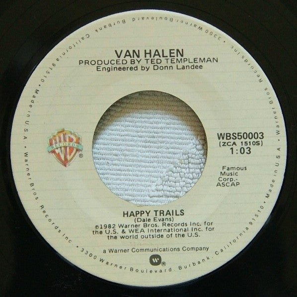 Van Halen : Pretty Woman (7", Single, Spe)