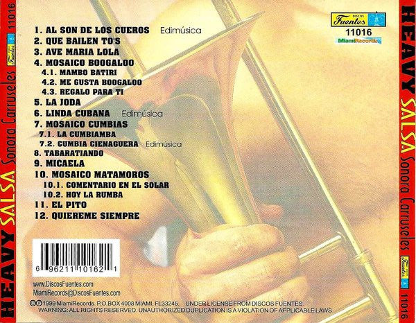 Sonora Carruseles : Heavy Salsa (CD, Album)
