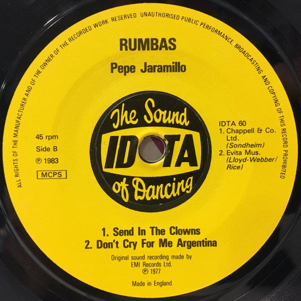 Pepe Jaramillo : Sambas / Rambas (7")
