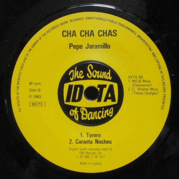 Pepe Jaramillo : Rambas / Cha Cha Chas (7")