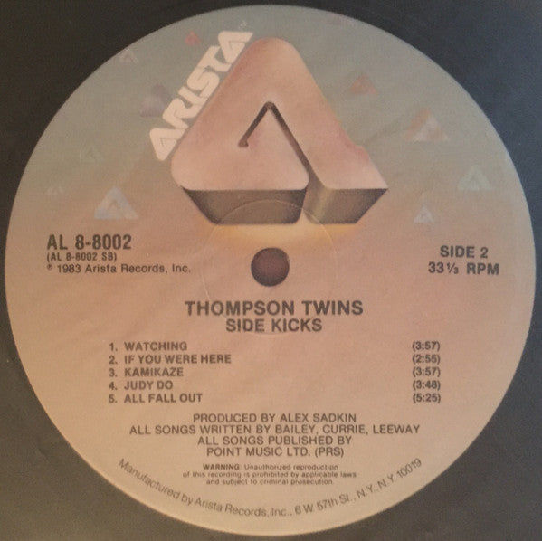 Thompson Twins : Side Kicks (LP, Album)
