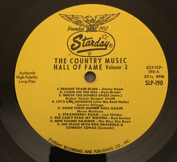 Various : The Country Music Hall Of Fame - Volume II (2xLP, Comp, RE, Gat)