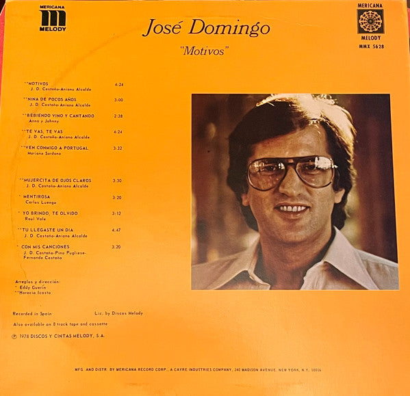 José Domingo* : Motivos (LP)
