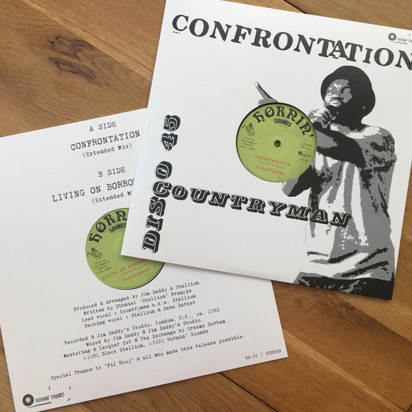 Country Man : Confrontation (12", Ltd, RE)