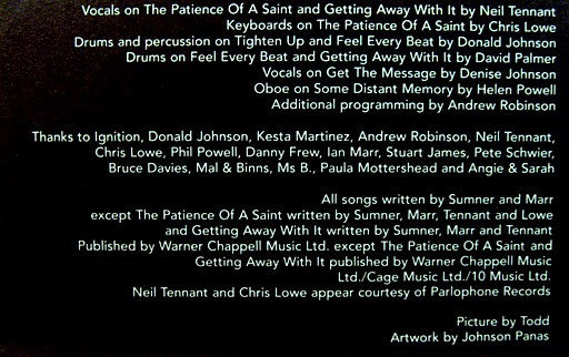 Electronic : Electronic (Cass, Album, SR,)