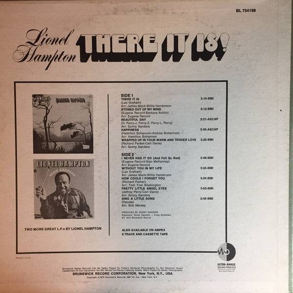Lionel Hampton : There It Is! (LP, Album)