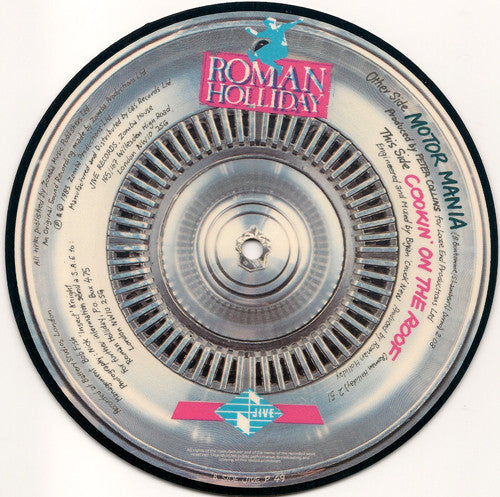 Roman Holliday : Motormania (7", Pic)