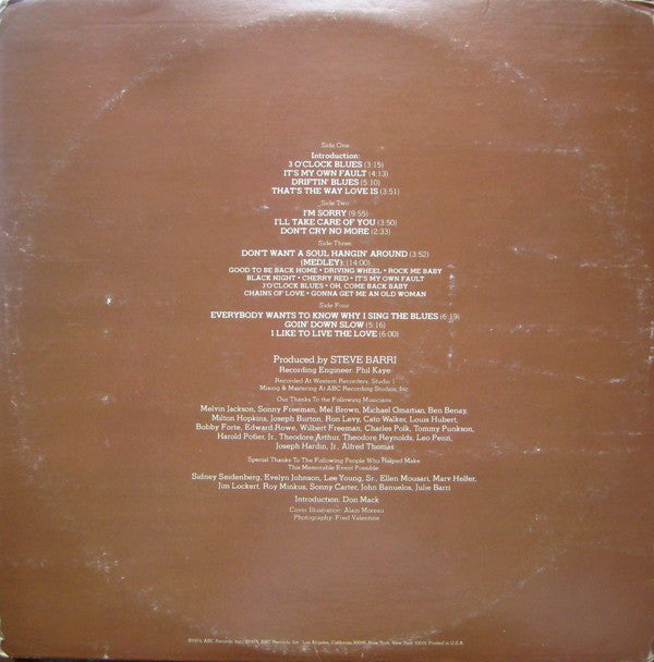 B.B. King & Bobby Bland : Together For The First Time... Live (2xLP, Album, San)