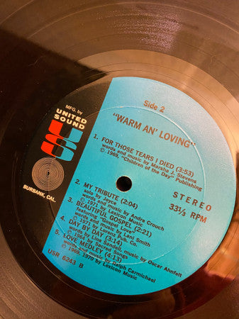 Marv and Joyce Warman : Warm an’ Loving (LP)