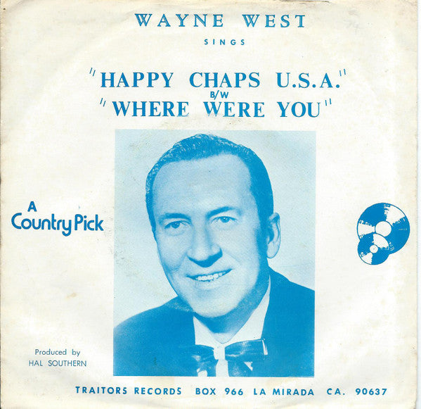 Wayne West (2) : Happy Chaps U.S.A. (7")