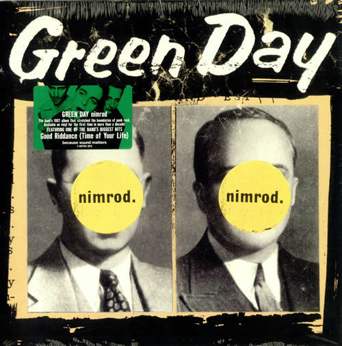 Green Day : Nimrod. (LP, Album, RE)