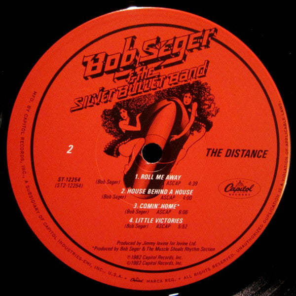 Bob Seger And The Silver Bullet Band : The Distance (LP, Album, Win)