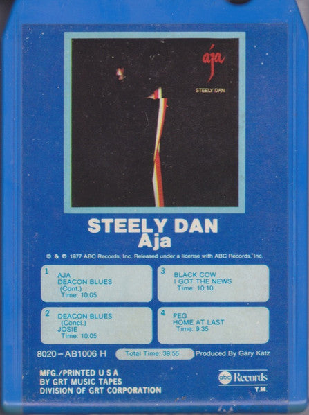 Steely Dan : Aja (8-Trk, Album)