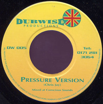 Chris Jay : Babylon Pressure (7")