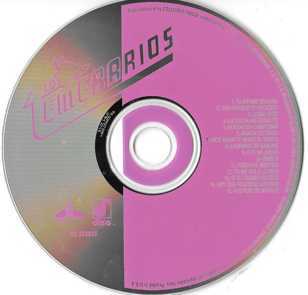 Los Temerarios (2) : 16 Super Exitos Vol.1 (CD, Comp, Club)