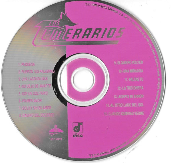 Los Temerarios (2) : 16 Super Exitos Vol.2 (CD, Comp, Club)