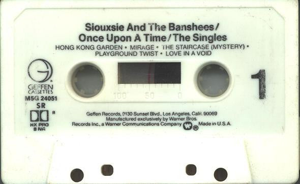 Siouxsie And The Banshees* : Once Upon A Time/The Singles (Cass, Album, Comp, RE)