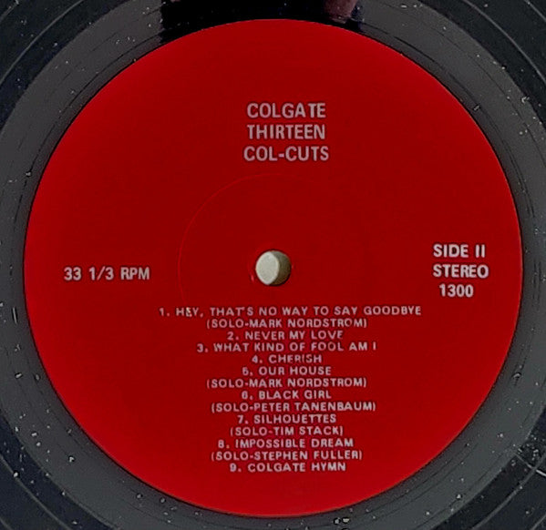 Colgate 13 : Col-Cuts (LP)