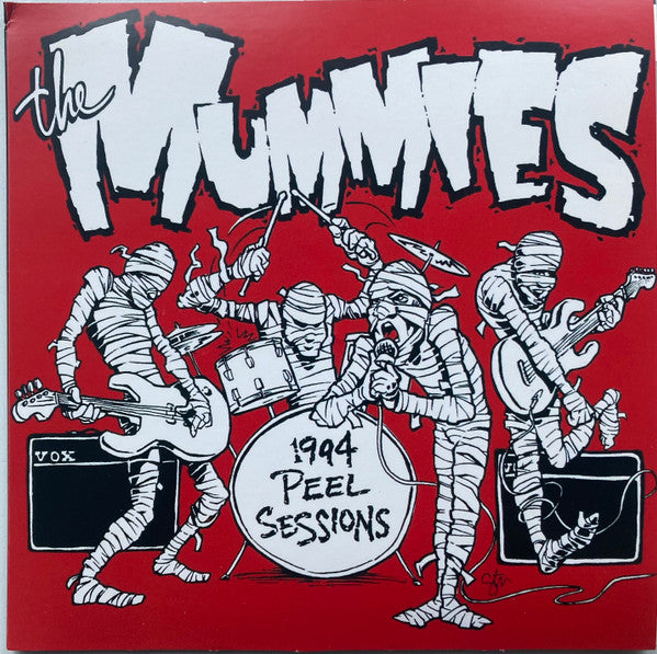 The Mummies : 1994 Peel Sessions (7", EP, Unofficial, Red)
