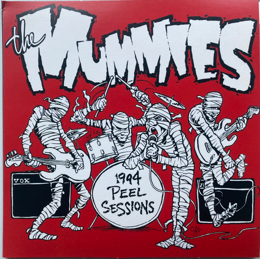 The Mummies : 1994 Peel Sessions (7", EP, Unofficial, Red)