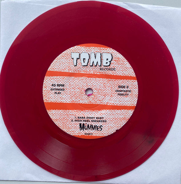 The Mummies : 1994 Peel Sessions (7", EP, Unofficial, Red)