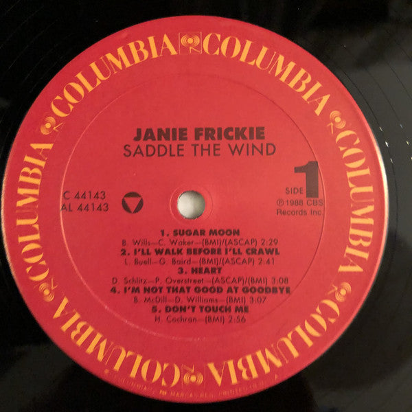Janie Fricke : Saddle The Wind (LP, Album)