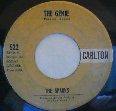 The Sparks (16) : The Genie (7", Single, Mono)