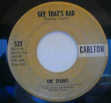 The Sparks (16) : The Genie (7", Single, Mono)