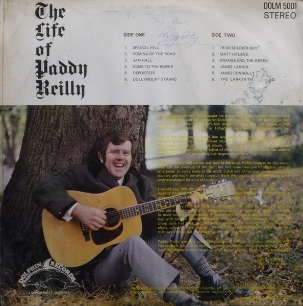 Paddy Reilly : The Life Of Paddy Reilly (LP, Album)