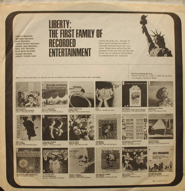 The Ventures : The Horse (LP, Album, All)