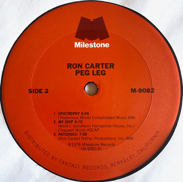 Ron Carter : Peg Leg (LP, Album)