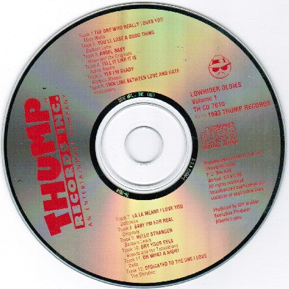 Various : Lowrider Oldies Volume One (CD, Comp)