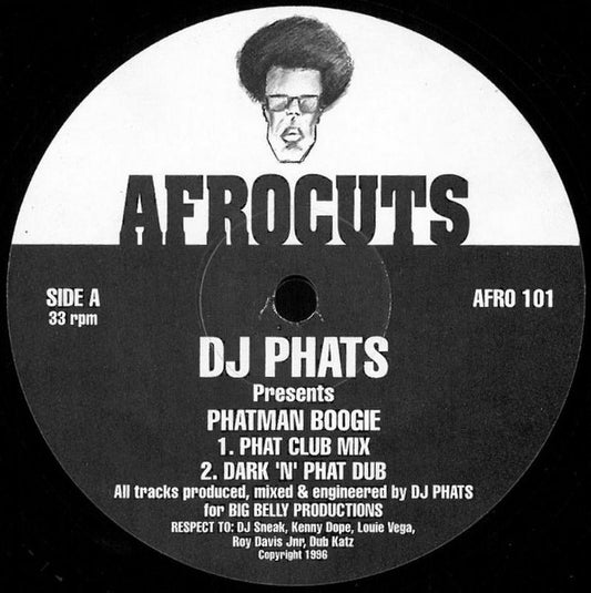 DJ Phats : Phatman Boogie (12")