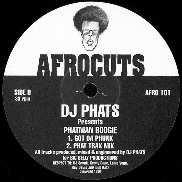 DJ Phats : Phatman Boogie (12")