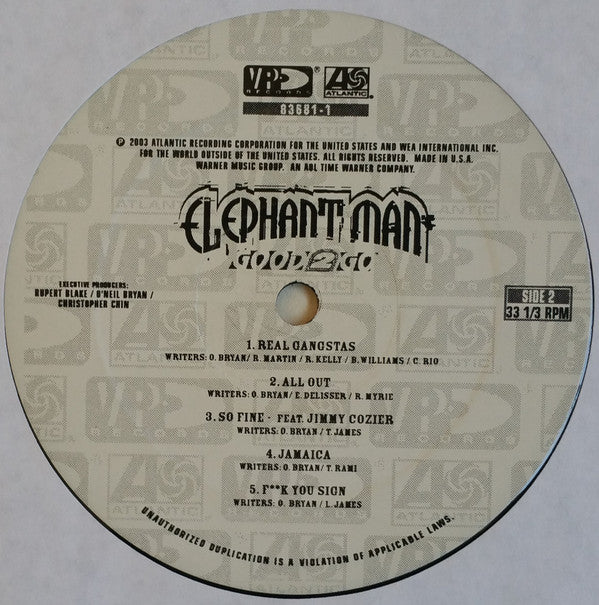 Elephant Man : Good 2 Go (2xLP, Album)