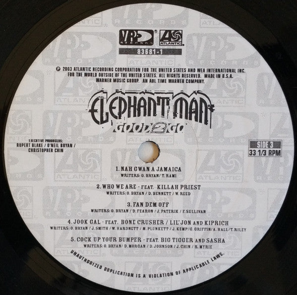 Elephant Man : Good 2 Go (2xLP, Album)