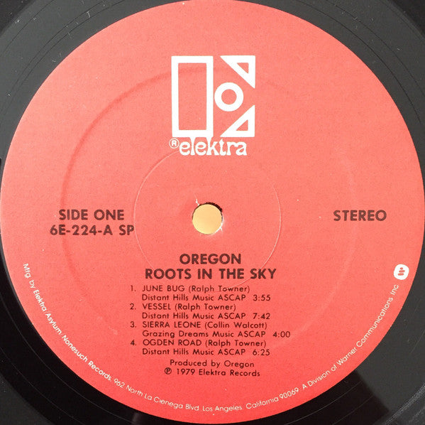 Oregon : Roots In The Sky (LP, Album, Spe)