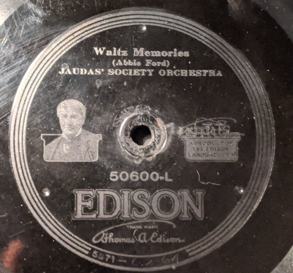 The All Star Band* / Jaudas' Society Orchestra : Cleo / Waltz Memories (Edison Disc, Eng)