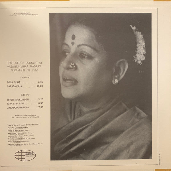 M.S. Subbulakshmi : The Sounds Of Subbulakshmi (India's Greatest Singer) (LP, Album)