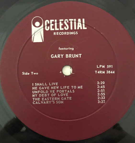 Gary Brunt, Paul Mickelson Orchestra : I Shall Live (LP)