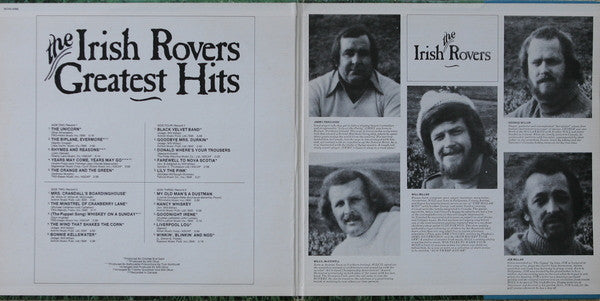 The Irish Rovers : Greatest Hits (2xLP, Comp, RE, Glo)