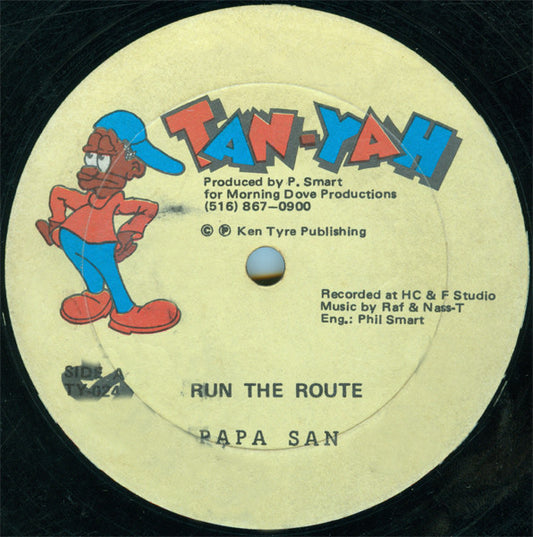 Papa San : Run The Route (12")