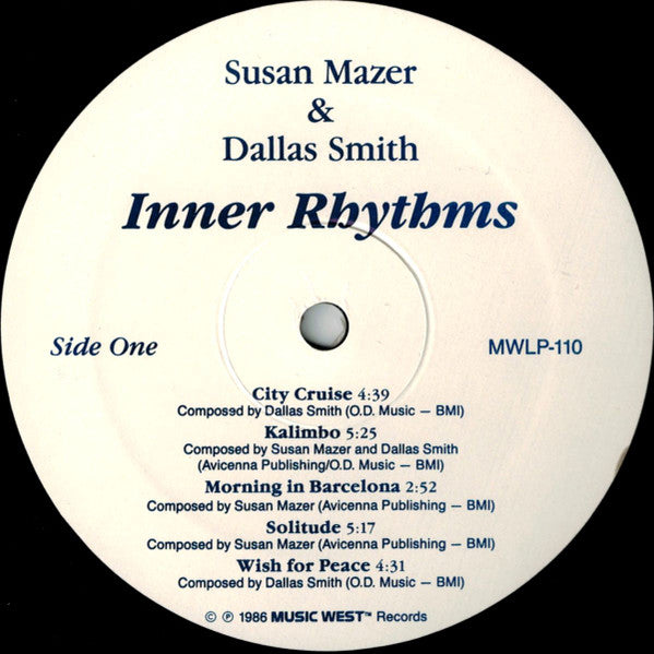 Susan Mazer & Dallas Smith (3) : Inner Rhythms (LP)