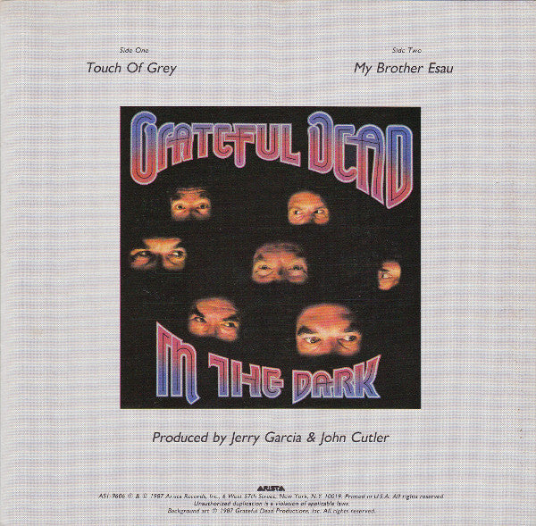 Grateful Dead* : Touch Of Grey (7", Single, Ltd, Gre)