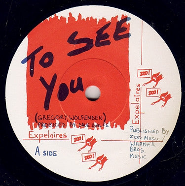 Expelaires : To See You / Frequency (7", Single)