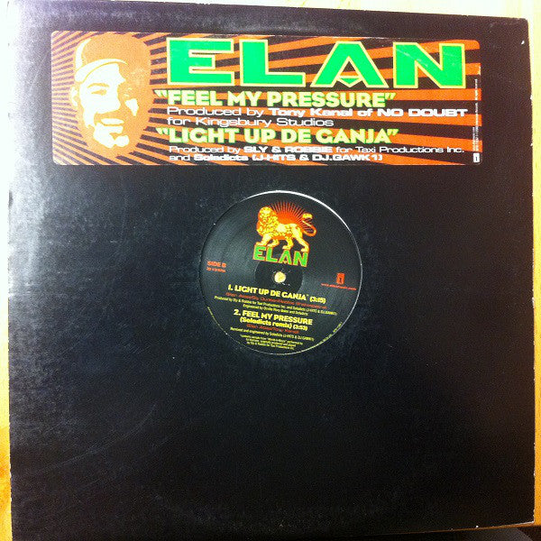 Elan Atias : Feel My Pressure (12", Promo)