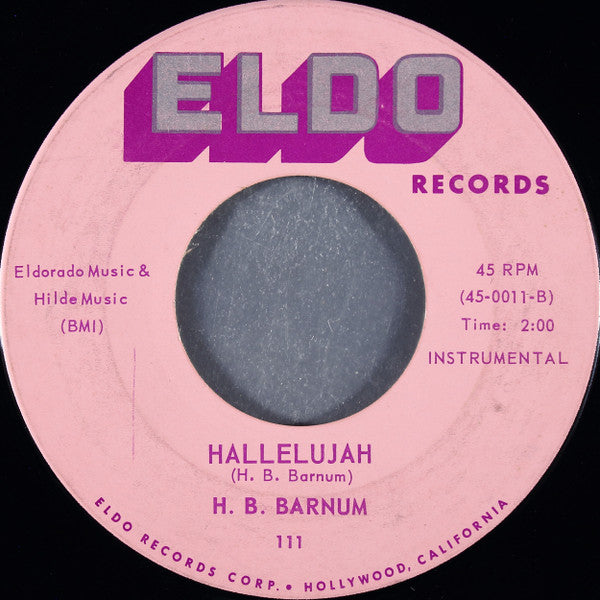 H.B. Barnum : Lost Love / Hallelujah (7", Single, Roc)