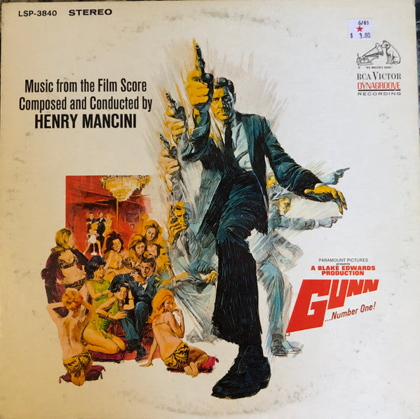 Henry Mancini : Gunn ...Number One!: Music From The Film Score (LP, Album, Dyn)